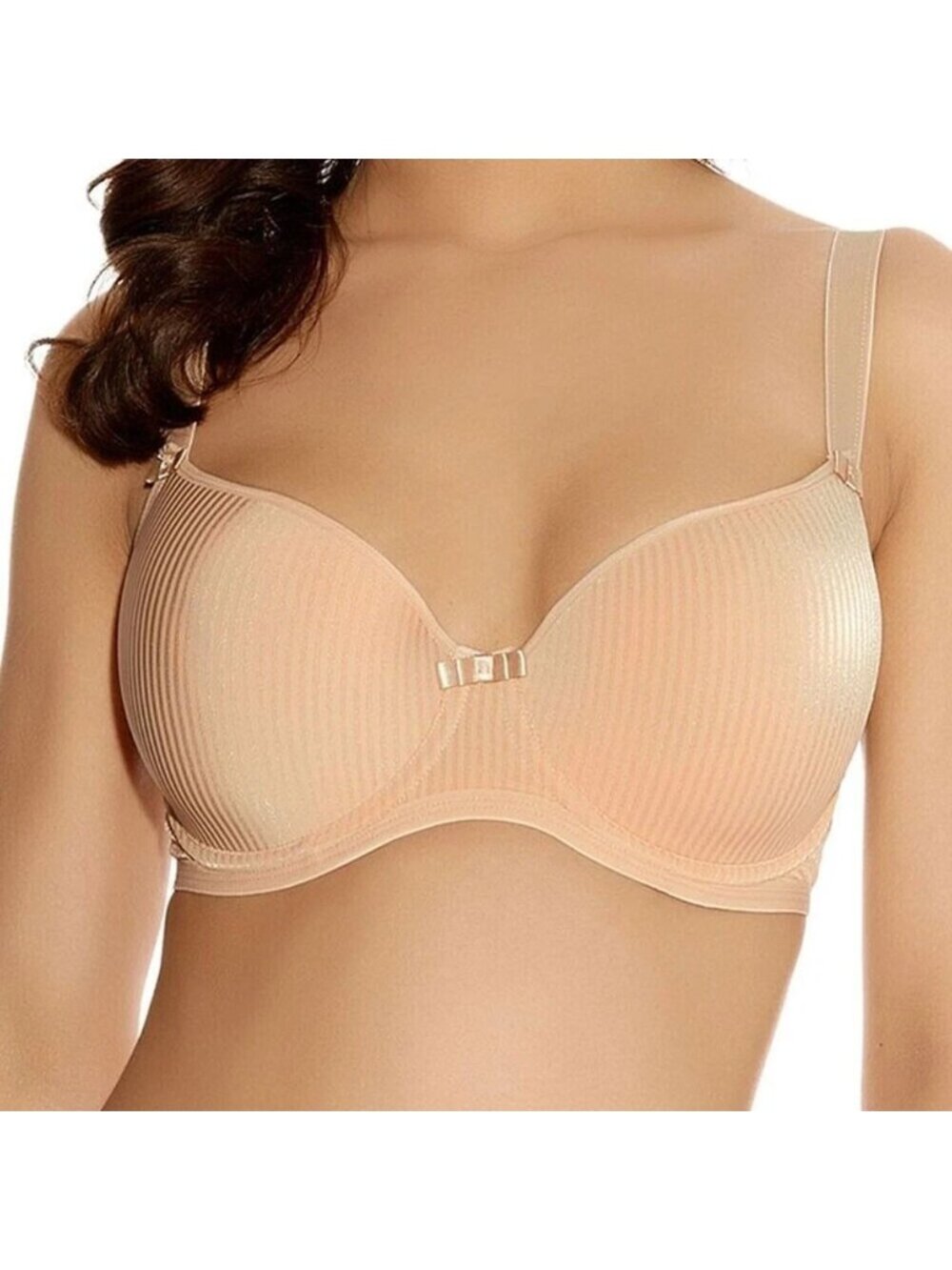 FREYA IDOL NUDE SIZE 36J UNDERWIRE MOULDED CUP T-SHIRT BRA 1050 NUE